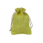 VerdantVibes Premium Jute Potli Bags - 7x5 Inches | Natural Jute | Multi-Color Reusable Potli Bags