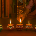 CandleCove Traditional Matki Diya Box with Wax - Set of 6 Pieces | Matki Shape with  Soy Wax