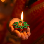 CandleCove Star Shape Diya Box with Wax - Set of 10 Pieces