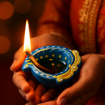 CandleCove Ambi Shaped Traditional Diya Box - Set of 12 Pieces