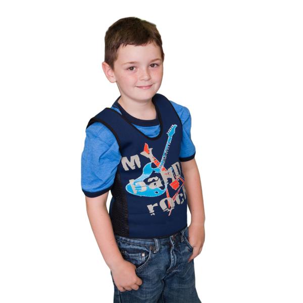 Band Graphic Weighted Compression Vest