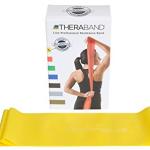 Theraband Professional Resistance Band Latex Free - Yellow / Thin Light - 5ft
