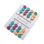 Wooden Color Sorting Board for Toddlers – Montessori Educational Toy for Color Recognition, Fine Motor Skills & Problem-Solving (Ages 3+)