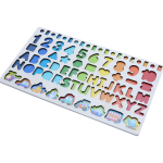 Multifunctional Wooden Puzzle Board – Alphabet, Numbers & Vehicle Learning Game for Kids (Ages 3+)