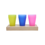 Color Matching Cup & Slot Toy – Wooden Sorting Activity for Toddlers & Preschoolers – Boosts Motor Skills, Focus & Color Recognition