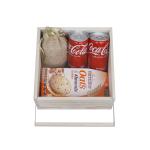 Original Pinewood Box With Acrylic Glass Top - 20x20x10 cm | Square Shaped | Raw Wood Color | Decoration & Gifting