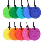 ARK's Smiley Face Chewmoji Chewelry - Chewable Necklace